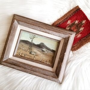 Country Windmill Painting